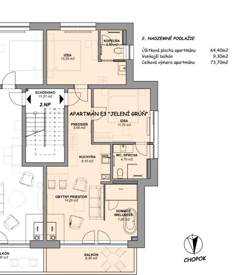 Apartman Jeleni Grun Jasna Демановска Долина Екстериор снимка